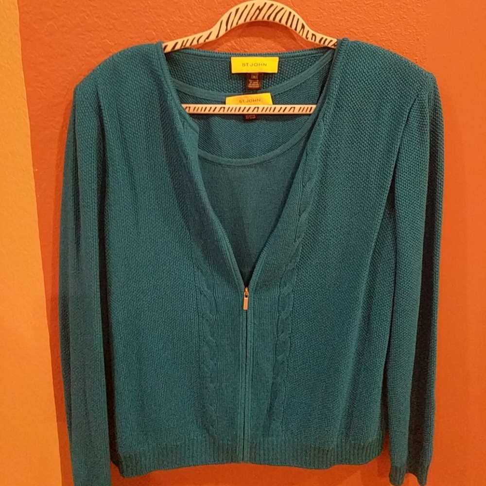 Sweater cardigan /shell